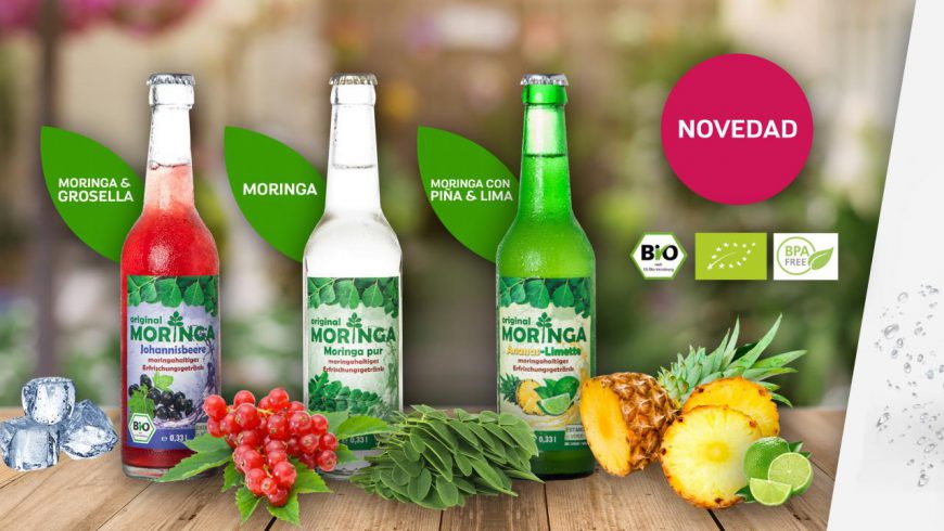 Refrescos ecológicos de Moringa en EKOTREBOL