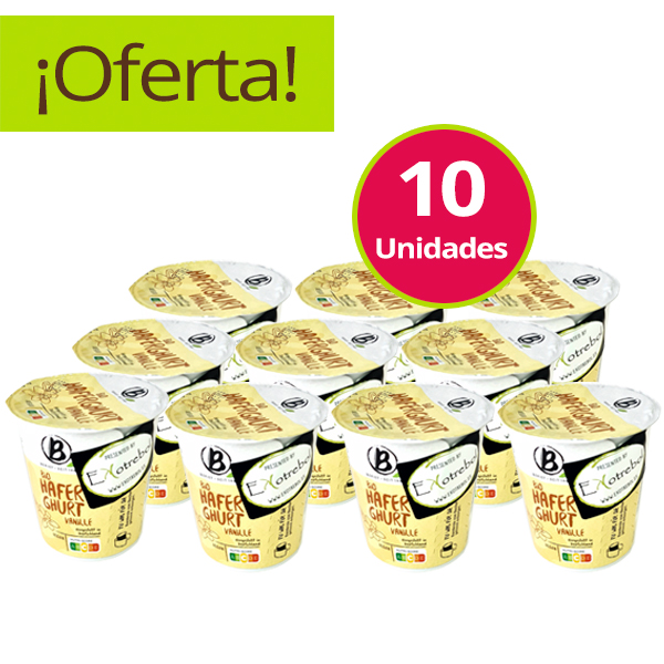 yogur bio avena vainilla berief by ekotrebol 10 unidades
