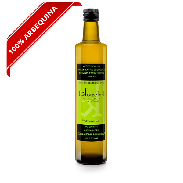 Aceite de Oliva Bio extra virgen arbequina Ekotrebol 500 ml