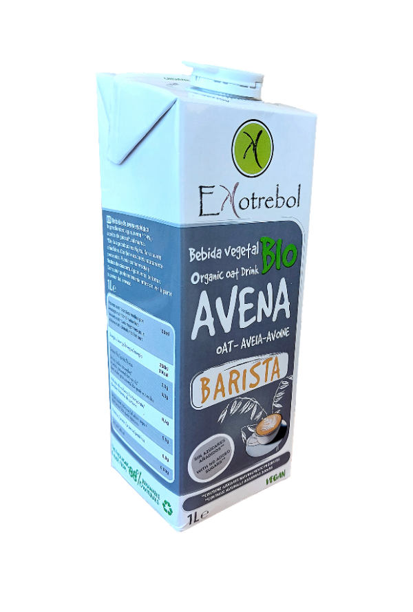 Bebida de avena Barista Bio Ekotrebol