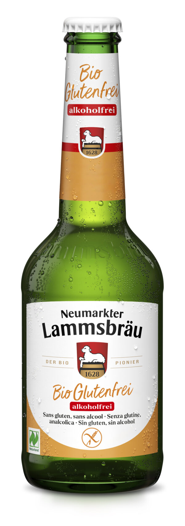 Cerveza Bio Lammsbräu sin gluten y sin alcohol