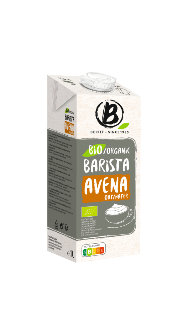 Bebida de avena Barista Bio Berief By Ekotrebol