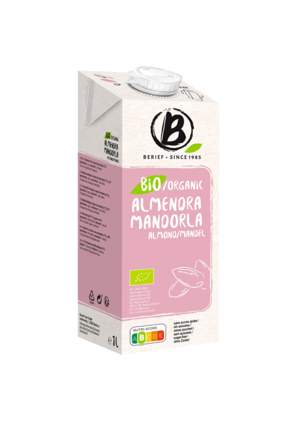 Bebida de almendra Bio Berief By Ekotrebol