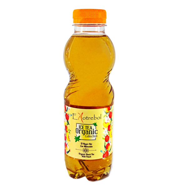 Té negro con melocotón BIO Ekotrebol