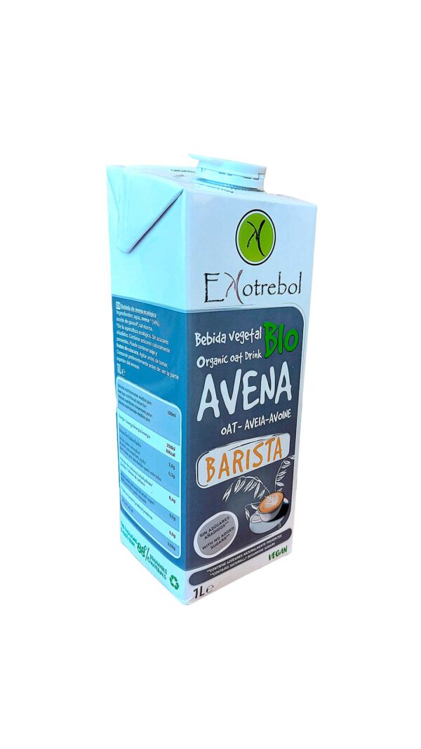 Bebida de avena Barista Bio Ekotrebol
