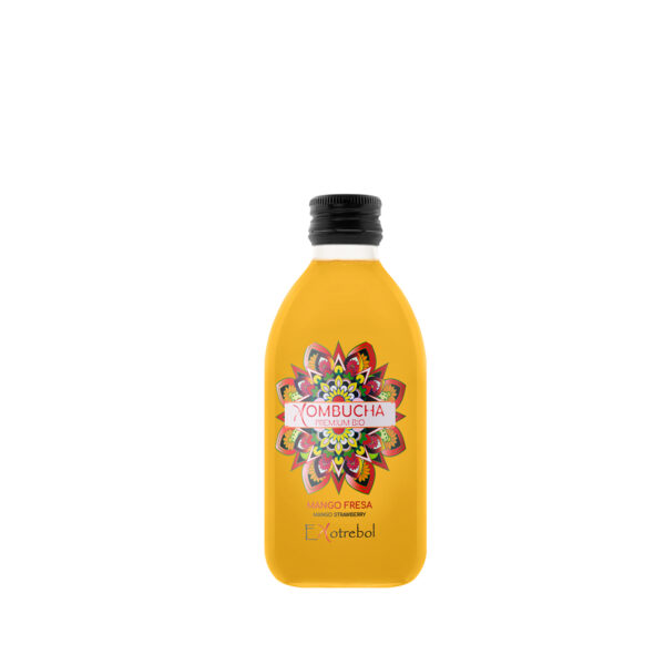 Kombucha fresa y mango Bio Ekotrebol
