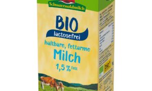 Leche semidesnatada 1,5% Sin Lactosa Bio Schwarzwaldmilch by Ekotrebol