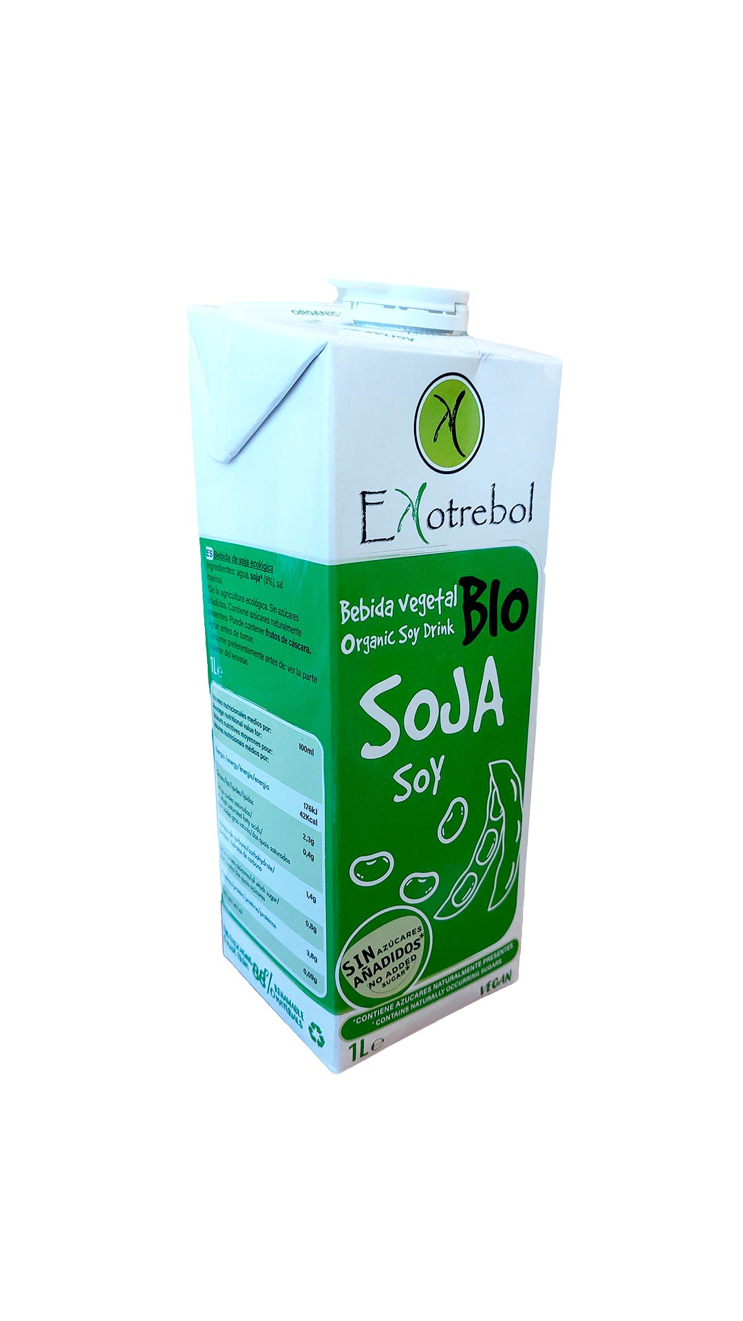 Bebida de Soja Bio Ekotrebol