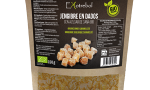Dados caramelizados jengibre Bio Ekotrebol
