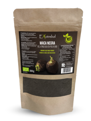 Maca gelatinizada negra Bio Ekotrebol