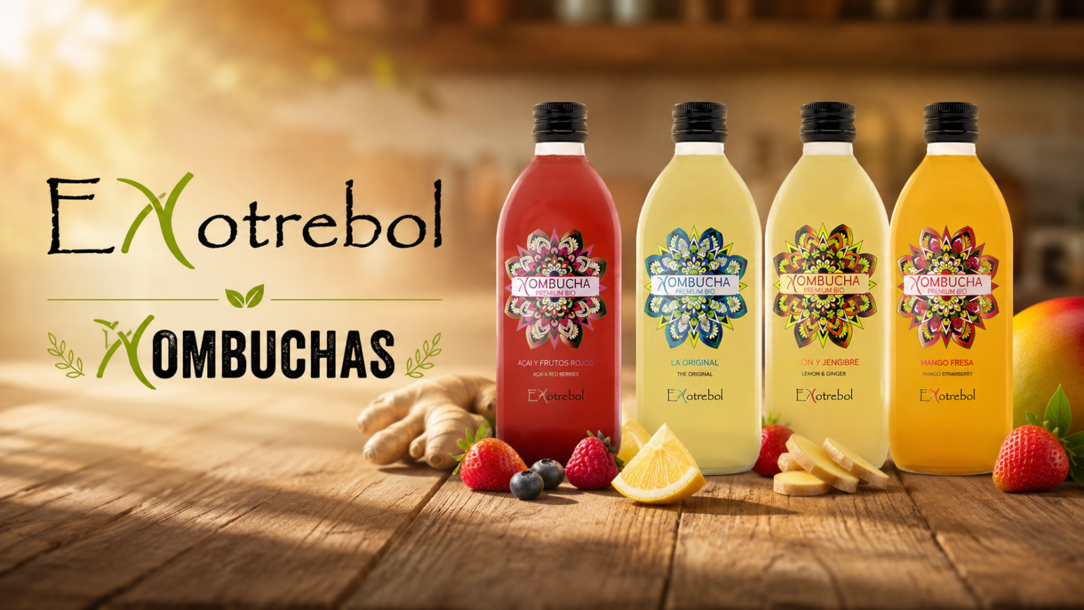 Kombuchas bio ekotrebol
