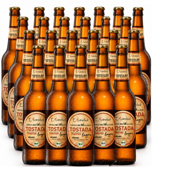 PACK 24 BOTELLAS TOSTADA BIO  SIN ALCOHOL